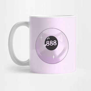 888 Angel Number Pool Ball Mug